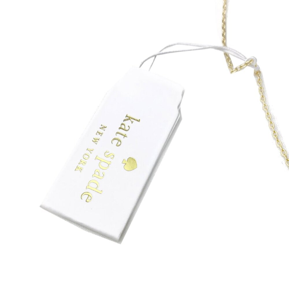 Kate Spade Gold-Tone Shaken or Stirred Stud Necklace - Picture 5 of 7
